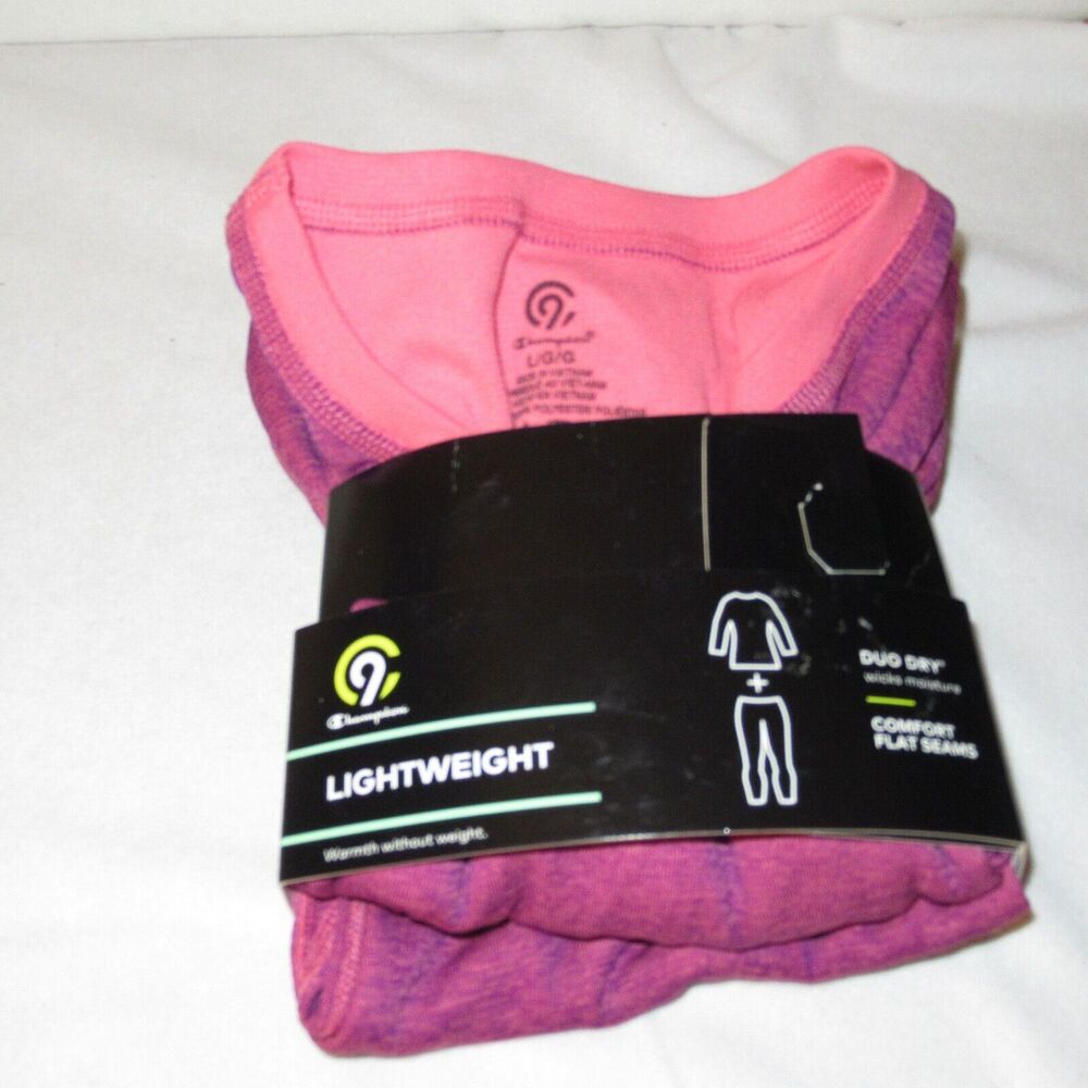 Girls C9 By Champion Size L Large (14-16) Long Underwear Duo Dry